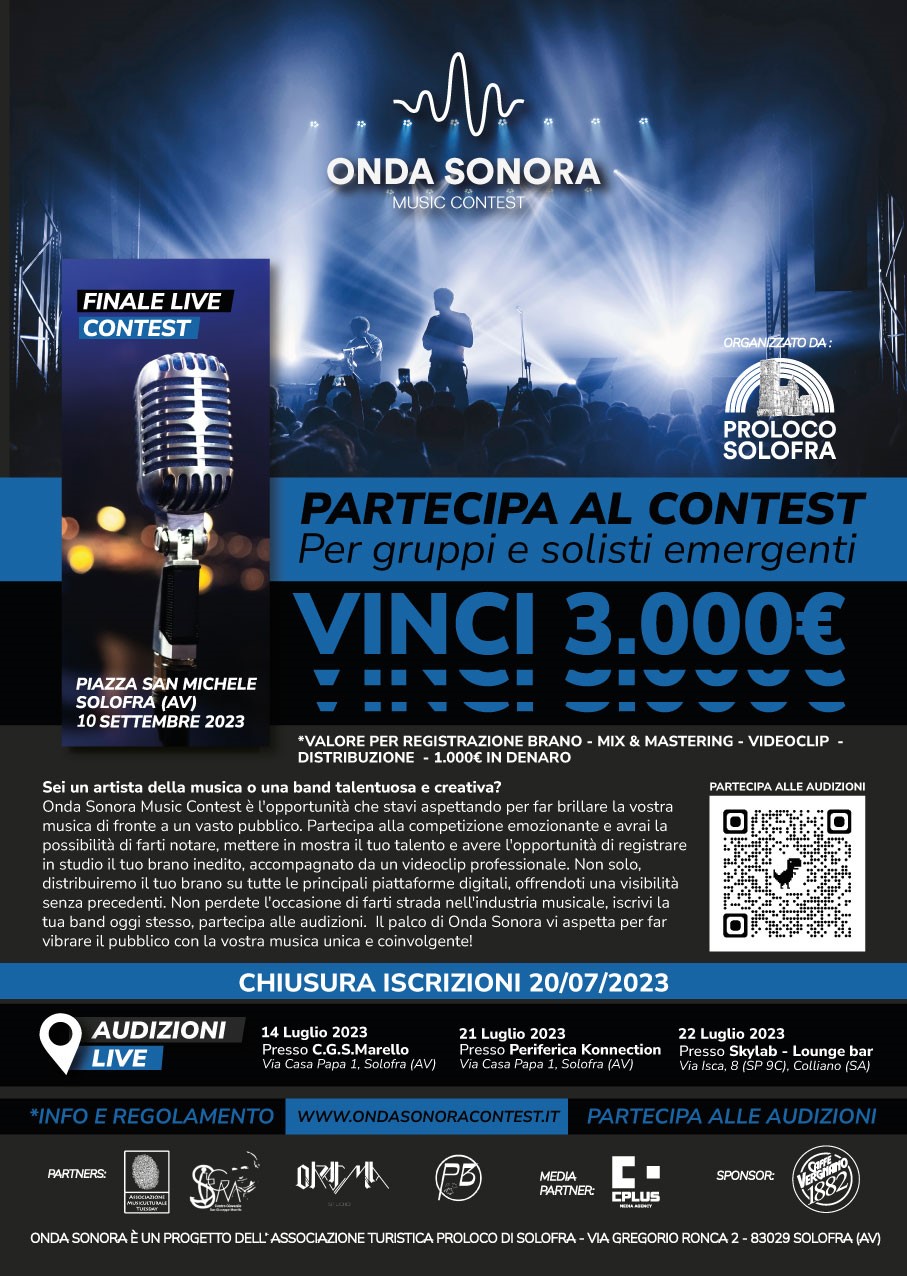 Onda Sonora music contest 
