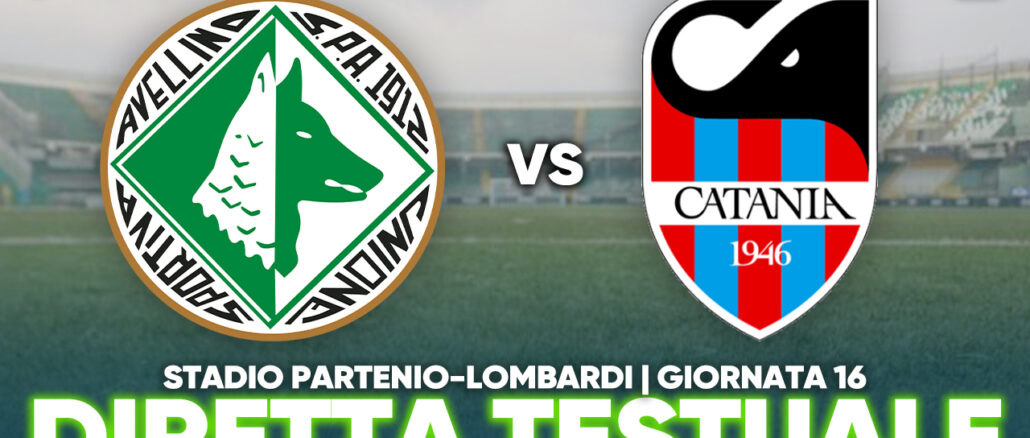 Avellino-Catania: Tabellino e Cronaca in diretta